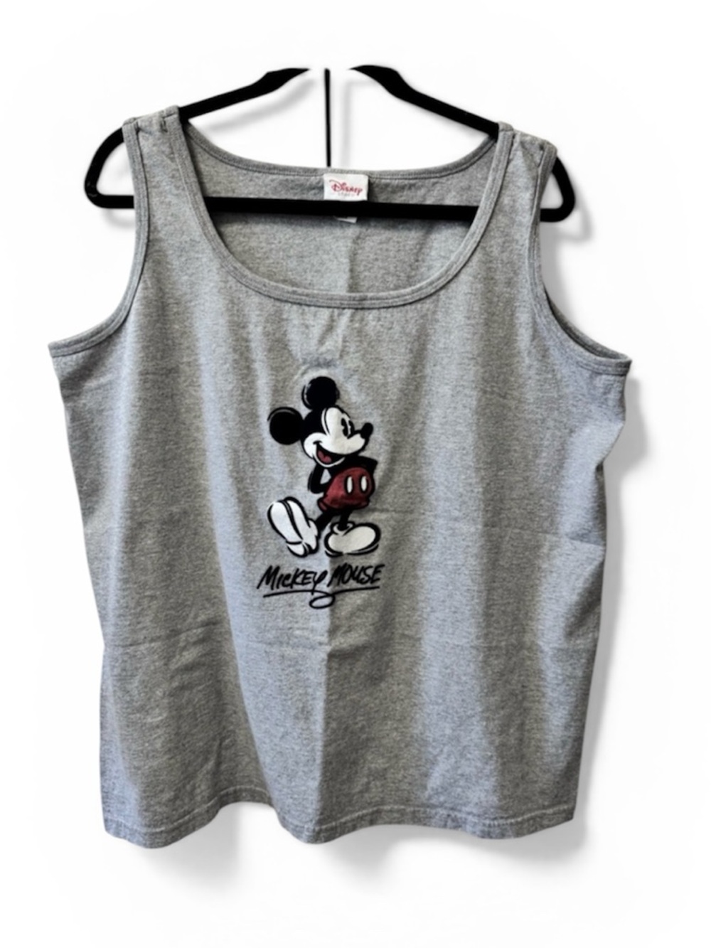 The Disney Store Mickey Mouse Gray Tank Top XL Women’s